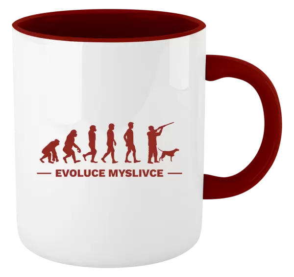 Hrnek Evoluce - myslivec