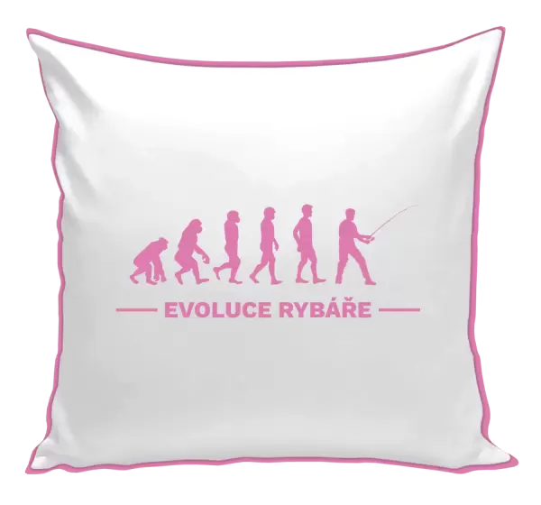 Polštář Evoluce - rybář