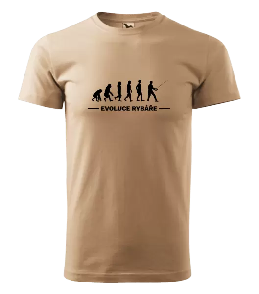 Pánské tričko Evoluce - rybář
