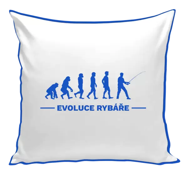 Polštář Evoluce - rybář