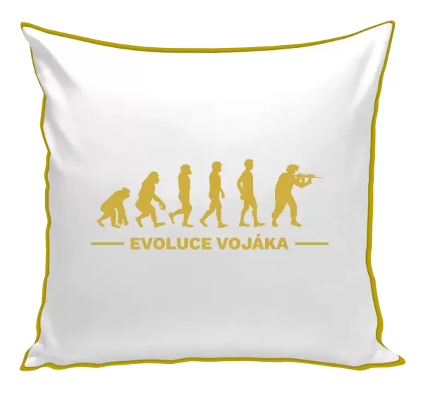 Polštář Evoluce - voják