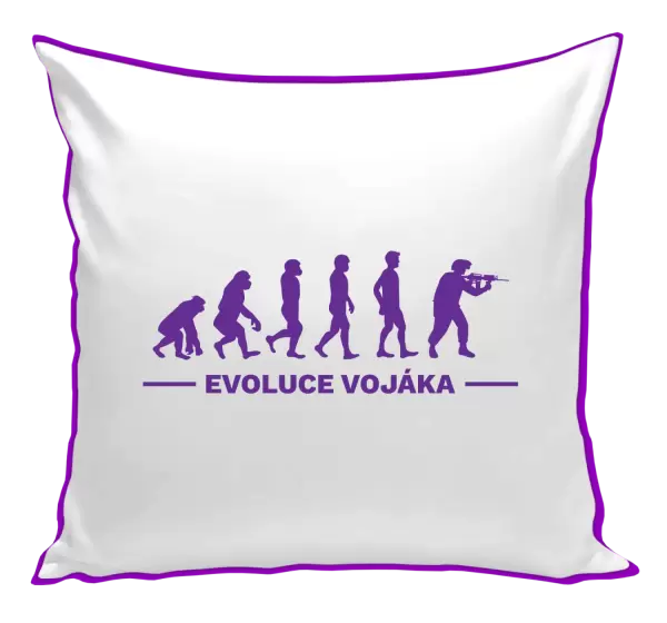 Polštář Evoluce - voják
