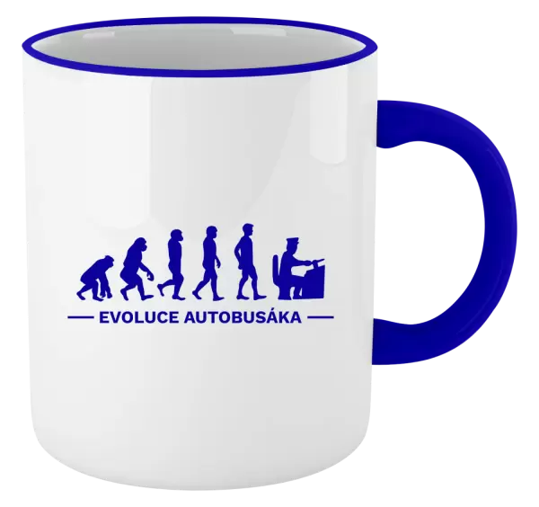 Hrnek Evoluce - autobusák