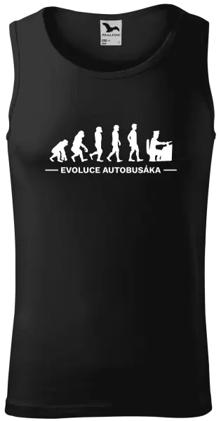 Pánské tílko Evoluce - autobusák