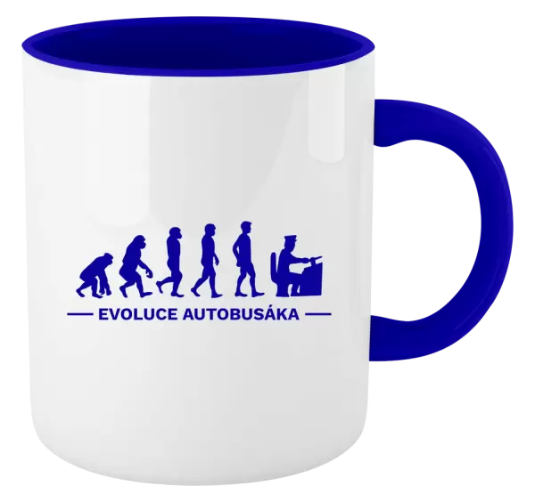 Hrnek Evoluce - autobusák