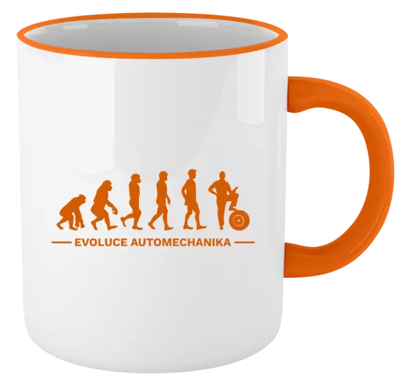 Hrnek Evoluce - automechanik