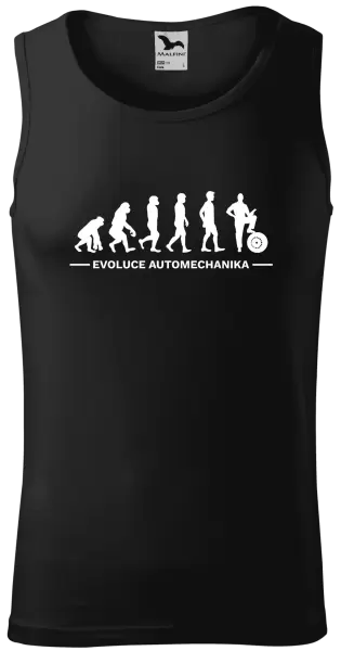 Pánské tílko Evoluce - automechanik