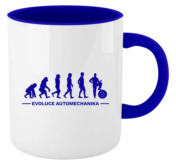 Hrnek Evoluce - automechanik