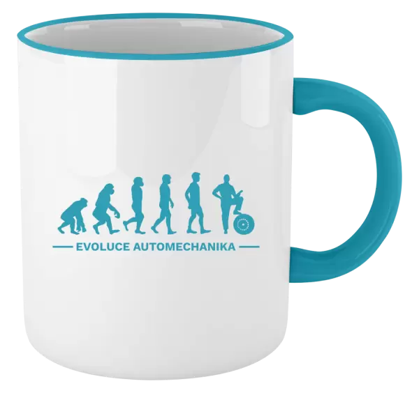 Hrnek Evoluce - automechanik