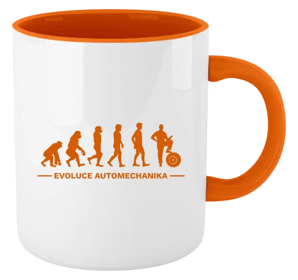Hrnek Evoluce - automechanik