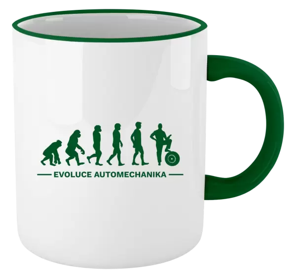 Hrnek Evoluce - automechanik