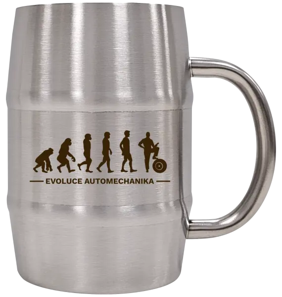 Nerezový chladicí půllitr Evoluce - automechanik