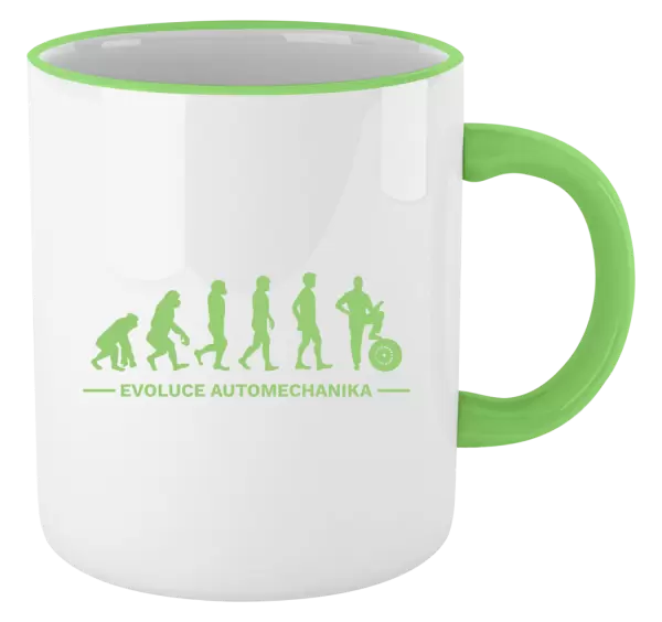Hrnek Evoluce - automechanik