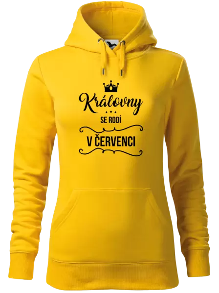 Dámská mikina Královny se rodí v měsíci ...