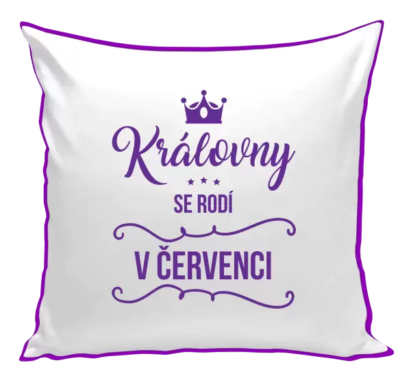 Polštář Královny se rodí v měsíci ...