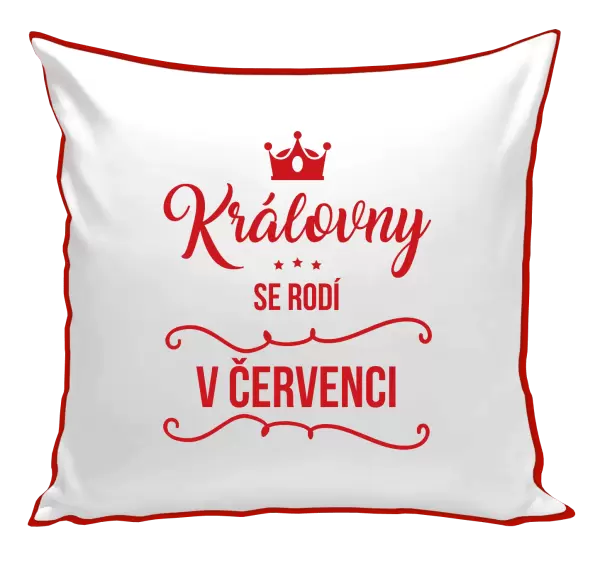 Polštář Královny se rodí v měsíci ...