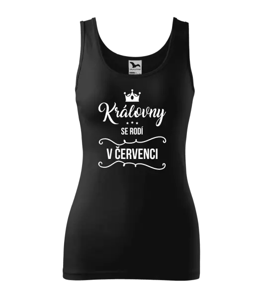 Dámské tílko Královny se rodí v měsíci ...