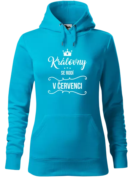 Dámská mikina Královny se rodí v měsíci ...