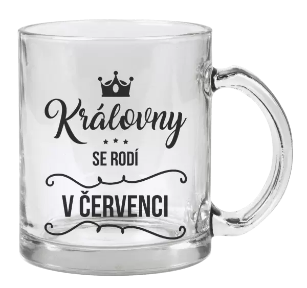 Hrnek Královny se rodí v měsíci ...