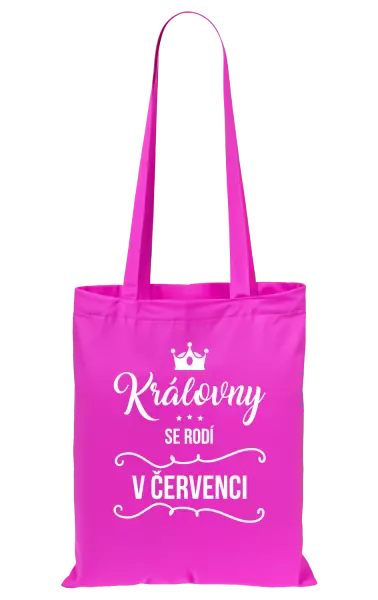 Látková taška Královny se rodí v měsíci ...