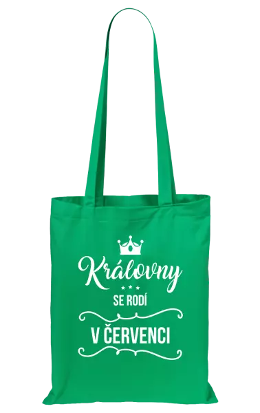 Látková taška Královny se rodí v měsíci ...