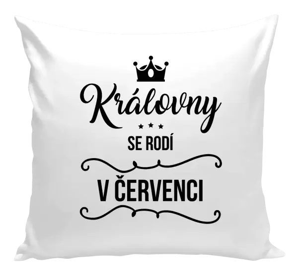 Polštář Královny se rodí v měsíci ...