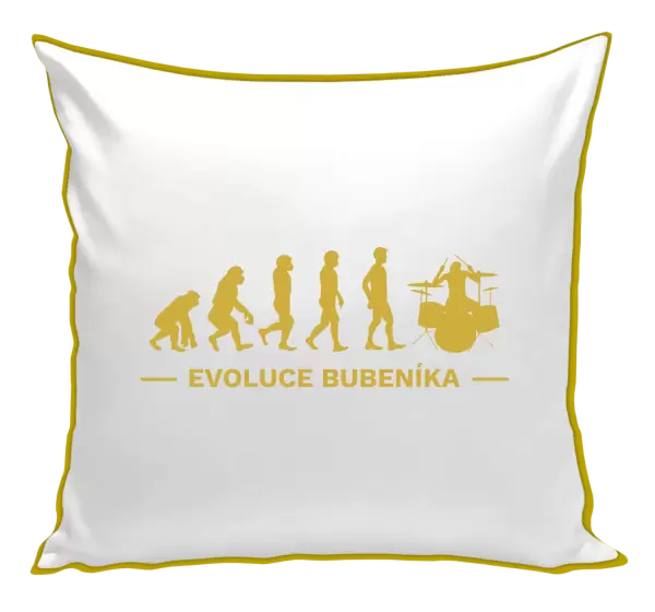Polštář Evoluce - bubeník