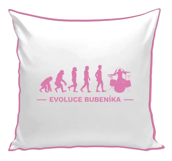 Polštář Evoluce - bubeník