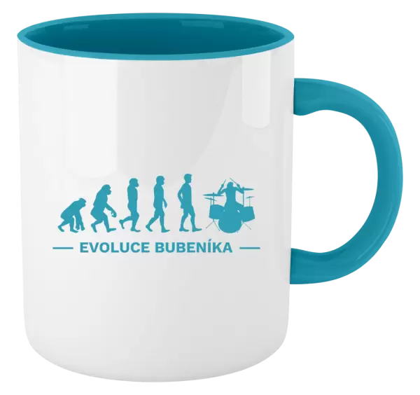 Hrnek Evoluce - bubeník