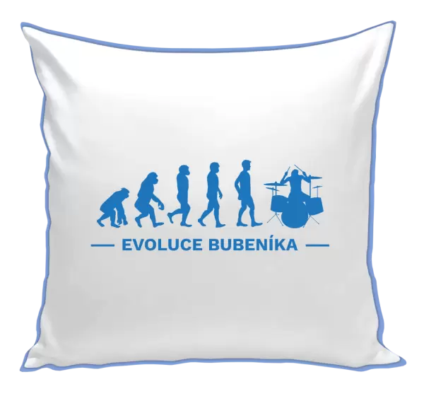 Polštář Evoluce - bubeník