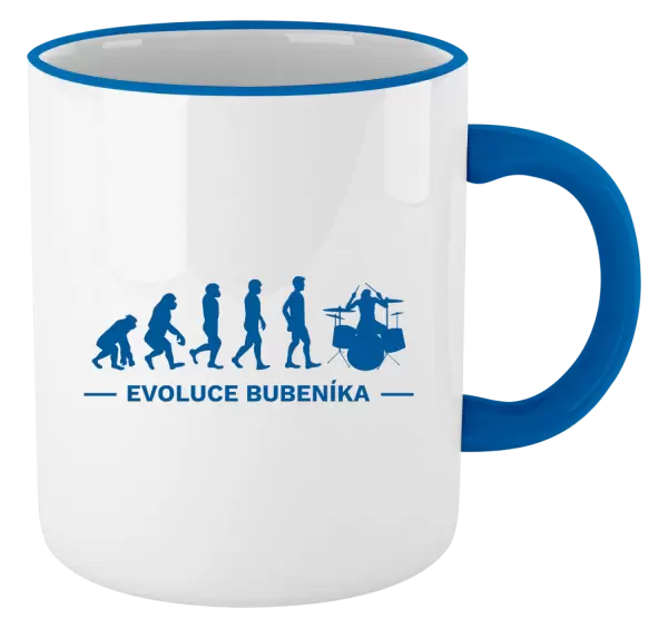 Hrnek Evoluce - bubeník