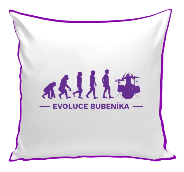 Polštář Evoluce - bubeník