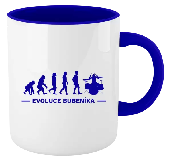 Hrnek Evoluce - bubeník