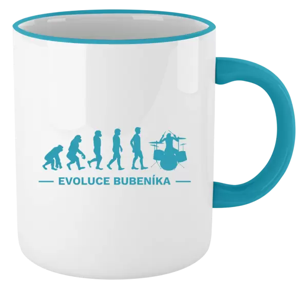 Hrnek Evoluce - bubeník