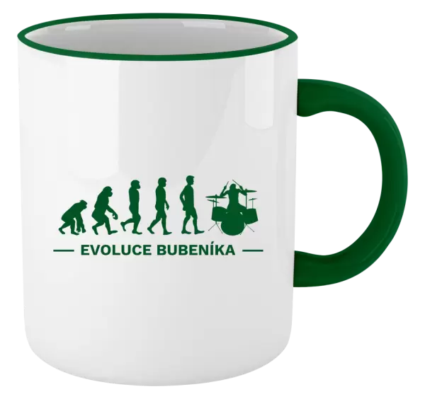 Hrnek Evoluce - bubeník