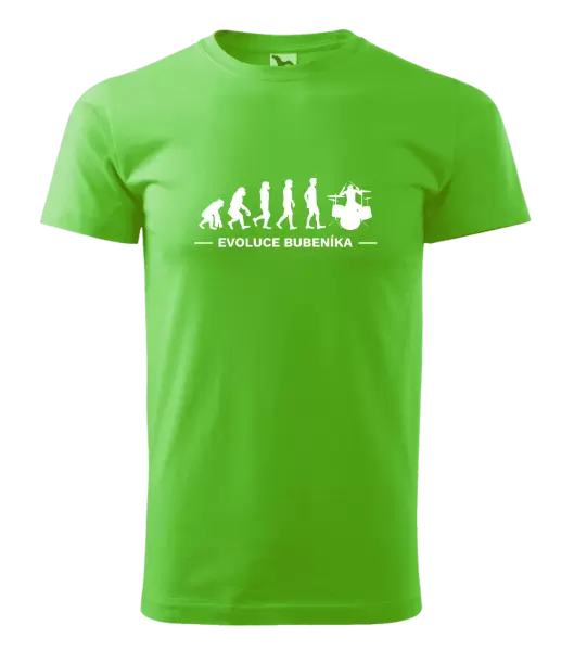 Pánské tričko Evoluce - bubeník