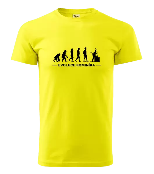 Pánské tričko Evoluce - kominík
