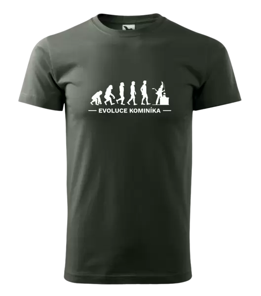 Pánské tričko Evoluce - kominík