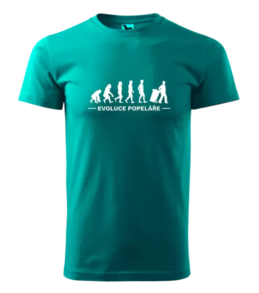 Pánské tričko Evoluce - popelář