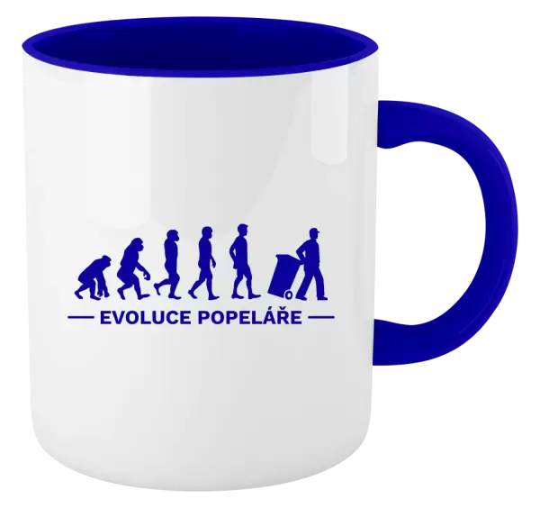 Hrnek Evoluce - popelář