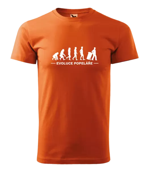 Pánské tričko Evoluce - popelář