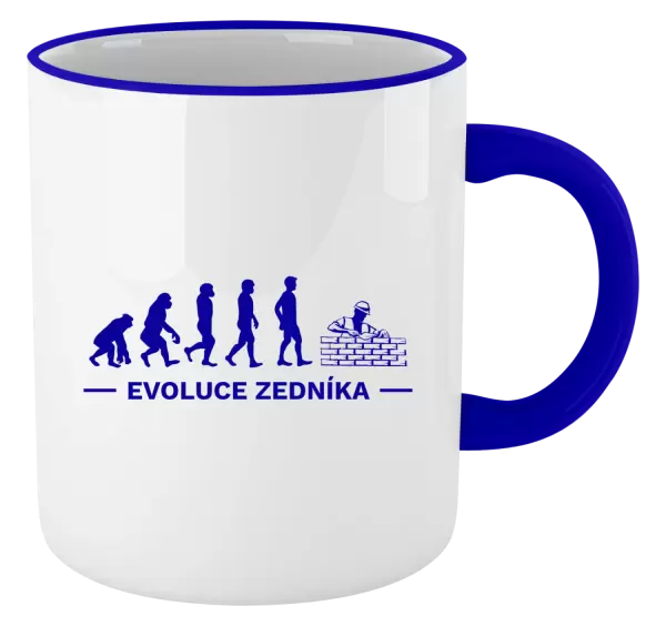 Hrnek Evoluce - zedník