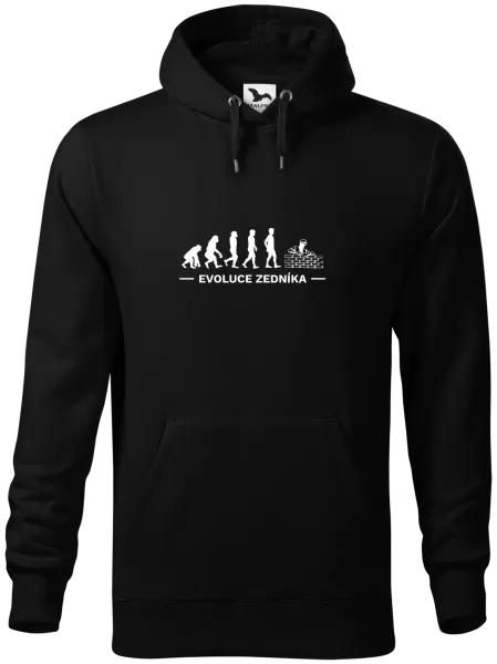 Pánská mikina Evoluce - zedník