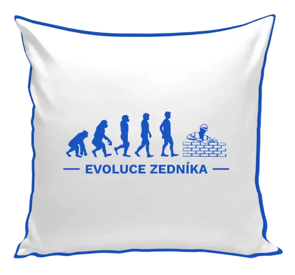 Polštář Evoluce - zedník