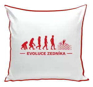 Polštář Evoluce - zedník