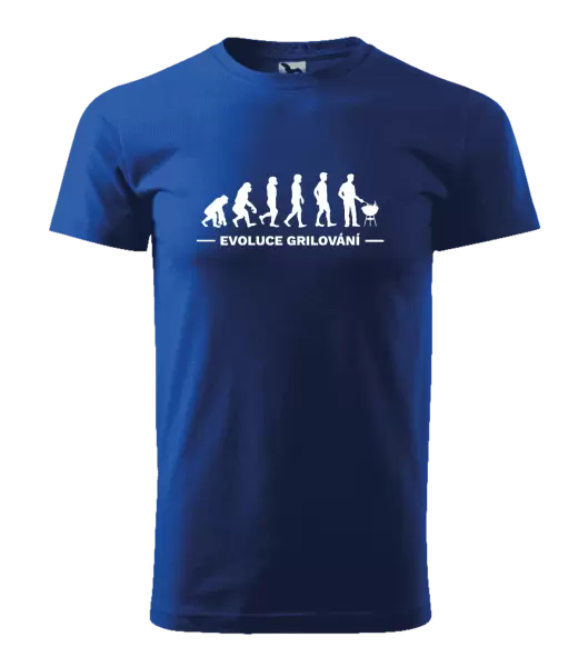 Pánské tričko Evoluce - grilování
