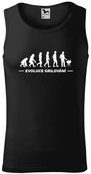 Pánské tílko Evoluce - grilování