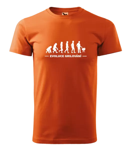 Pánské tričko Evoluce - grilování