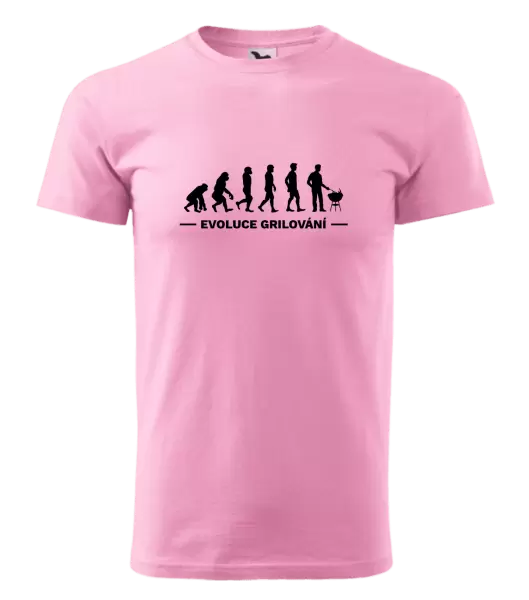 Pánské tričko Evoluce - grilování