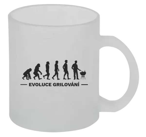 Hrnek Evoluce - grilování
